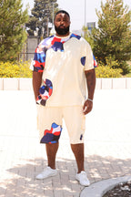 M535/M535S Makobi Camo Short Set - Natural