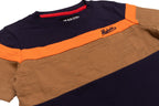 B141 Makobi Monogram KidsTee- Navy