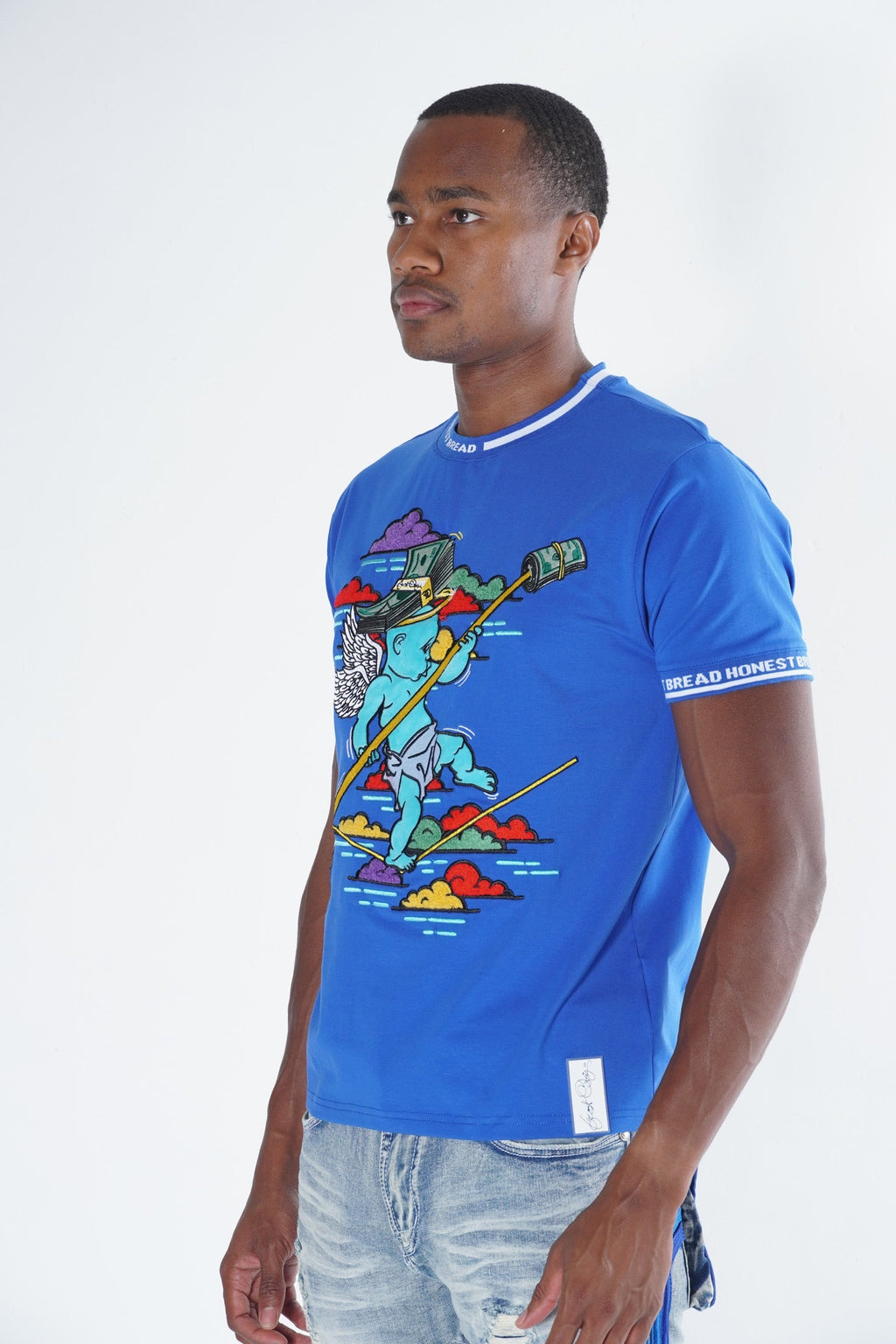 F123 Honest Bread Tee - Royal