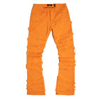 F1705 Leon 36" Stack Jeans - Orange