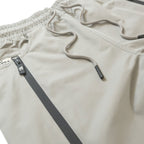 Pants | F1736 Zerelly Nylon Stacked Pants - Gray