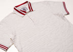 F178 Baroque Terry Polo - White