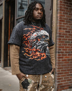 Sweatshirt|F4225 "Loyal To Few" Long Sleeves - Black