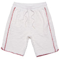 F678 Baroque Terry Shorts- White