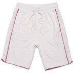 F678 Baroque Terry Shorts- White