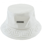 M007 Romano Vegan L. Bucket Hat - White