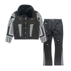 M1054 Sartoni Denim Jacket - Black (NOT SOLD SEPARATELY - Add M1954 jeans to your Cart)