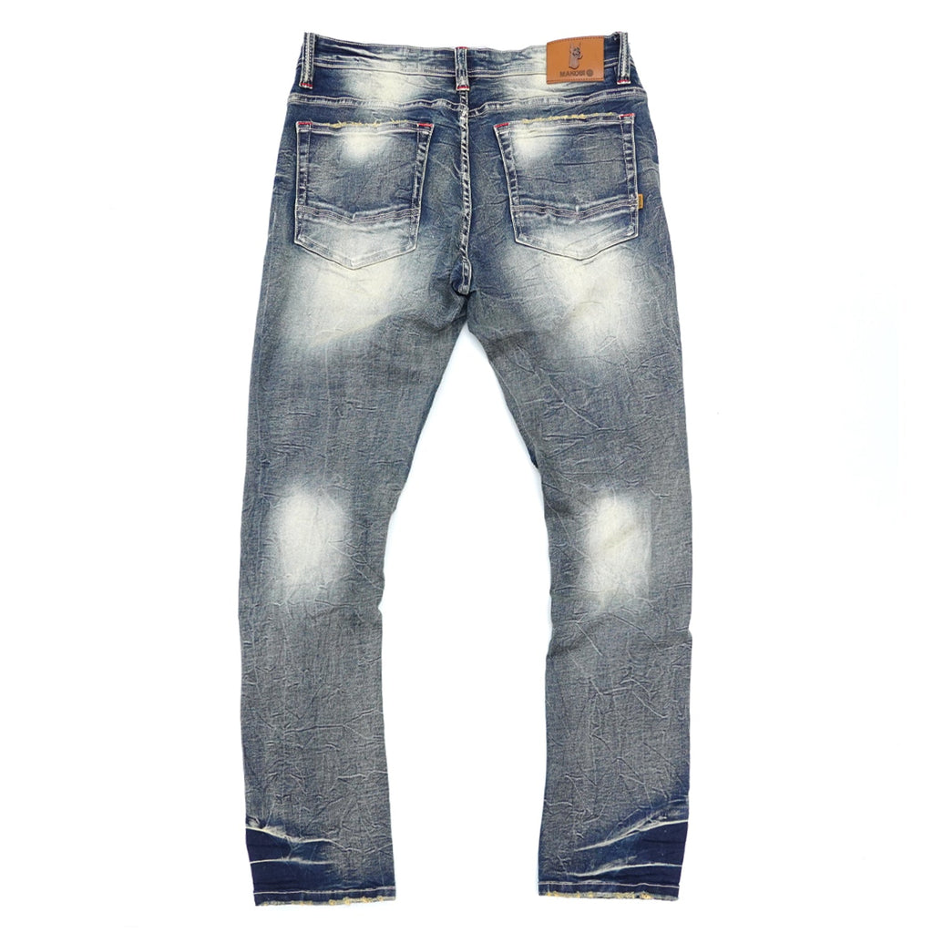 M1940 Naxos Biker Jeans - Dirt Wash