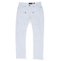 M1944 Pipa Shredded Jeans - White