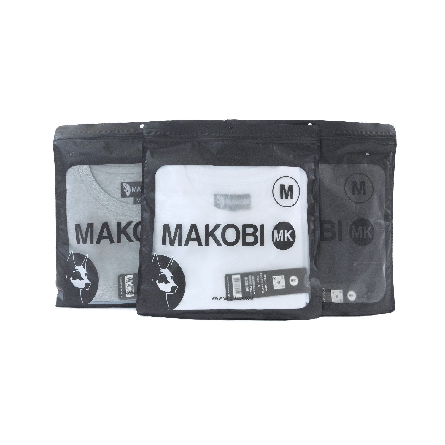 TEES | M303 Makobi Essentials Bundle of 6 - White