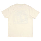 M314 Two Face Abstract Tee - Natural