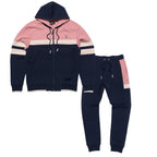 M3500 Daniali Jacquard Tack Set - Navy