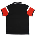 M392 Makobi Monogram Horizon Polo Shirt - Black/Red