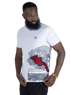 M396 Verona Lion Tee - White