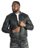 Jacket| M4108 Bianco Bomber Jacket - Black