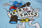 M4261 Frenemies Fleece Hoodie - Blue