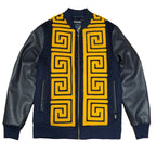 M4338 Adonis Wool Varsity Jacket - Navy