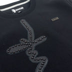 Sweatshirt | M4355 Lorenzo MK Crewneck - Black