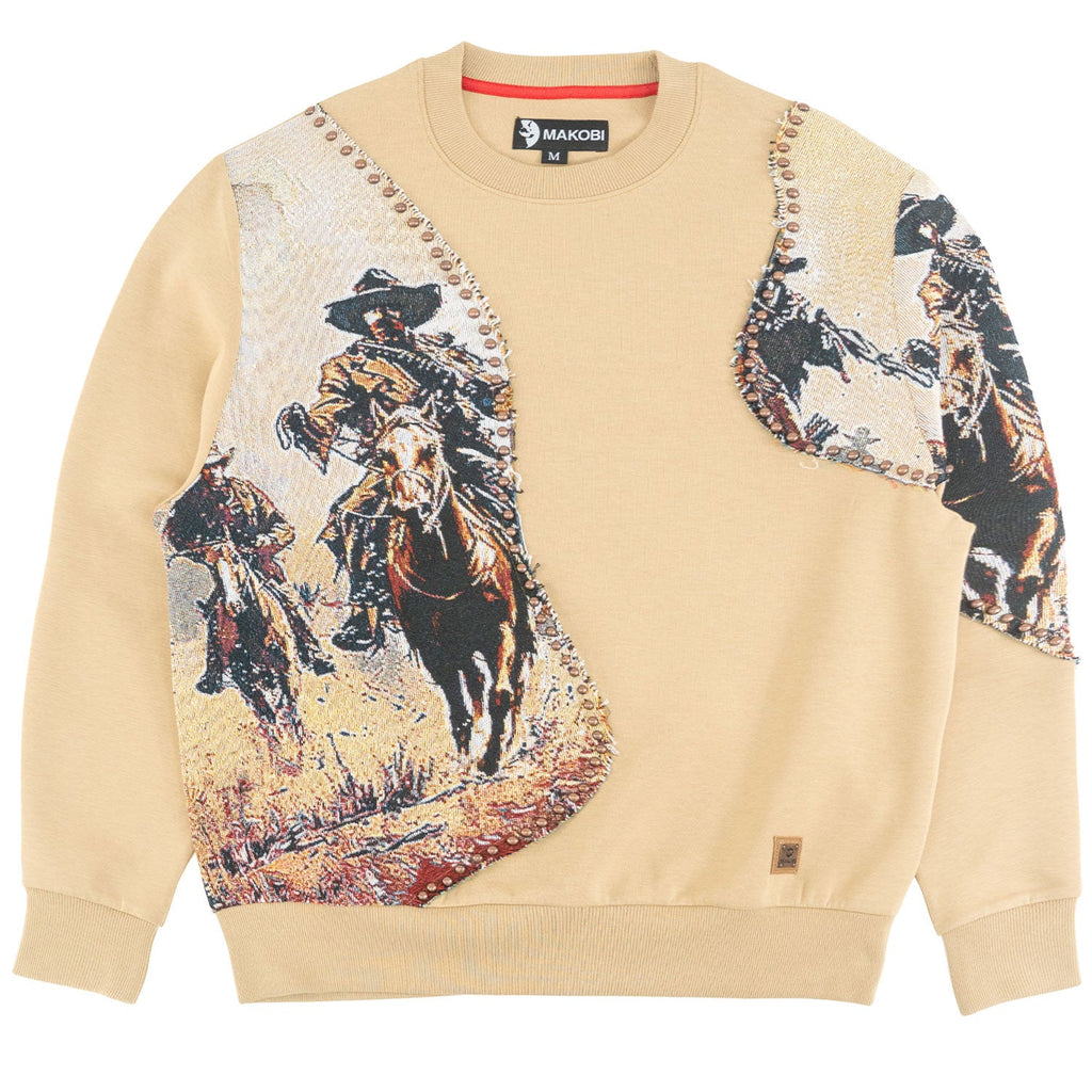 Sweatshirt | M4374 Ferdoni Crewneck - Khaki