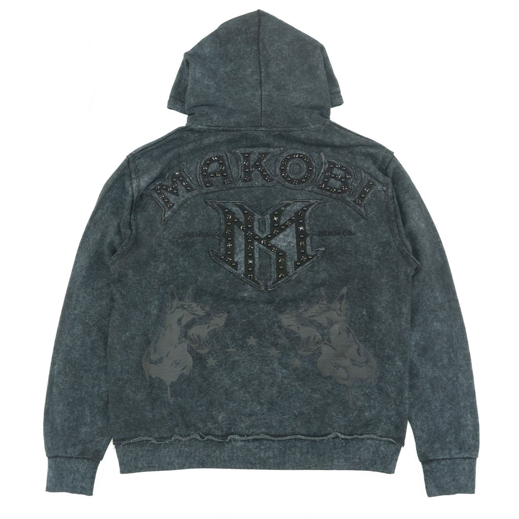 Hoodie | M4557 Sartoni Pull Over - Black