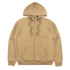 M5335 Essential Fleece Zip Up Hoodie - Mocha