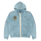 Hoodie | M5345 Bianco Zip Up - Blue