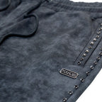 Set | M5455 Lorenzino Zip-Up Hoodie Set - Black