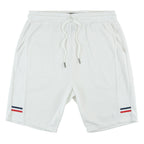 M428 Moreli Knit Short Sets - White