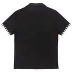 M863 Bianchi Jacquard Button Down - Black