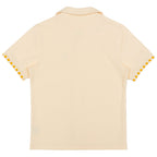 M863 Bianchi Jacquard Button Down - Natural