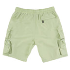 M633 Colton Nylon Spandex Cargo Shorts - Olive