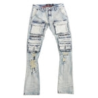 F1728 Cargo Stack Jeans - DIRT